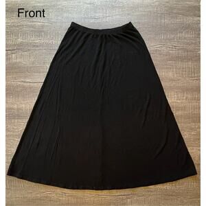 Cut Loose Women's Long A - Line Black Skirt, Size S